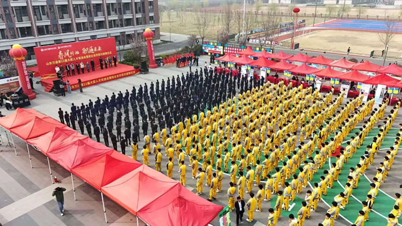 春风送岗促就业，技通未来启新程——山东万通2026春季人才双选会引超百家名企聚首